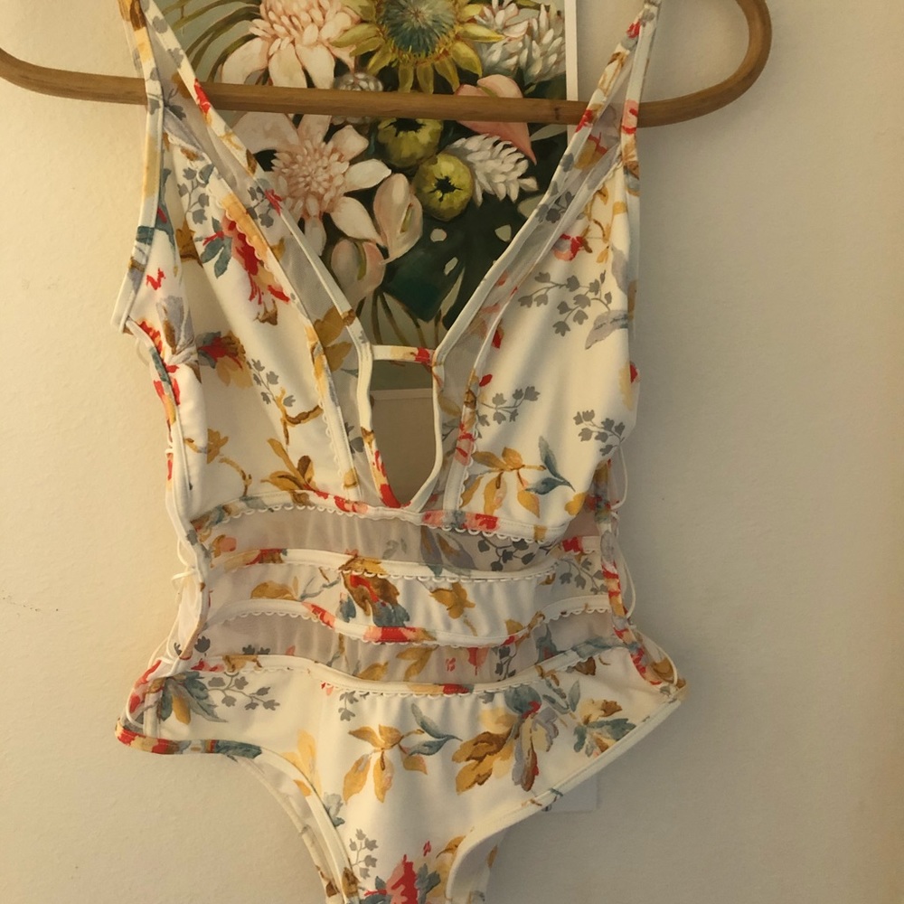 Zimmermann Designer One Piece Swim Suit